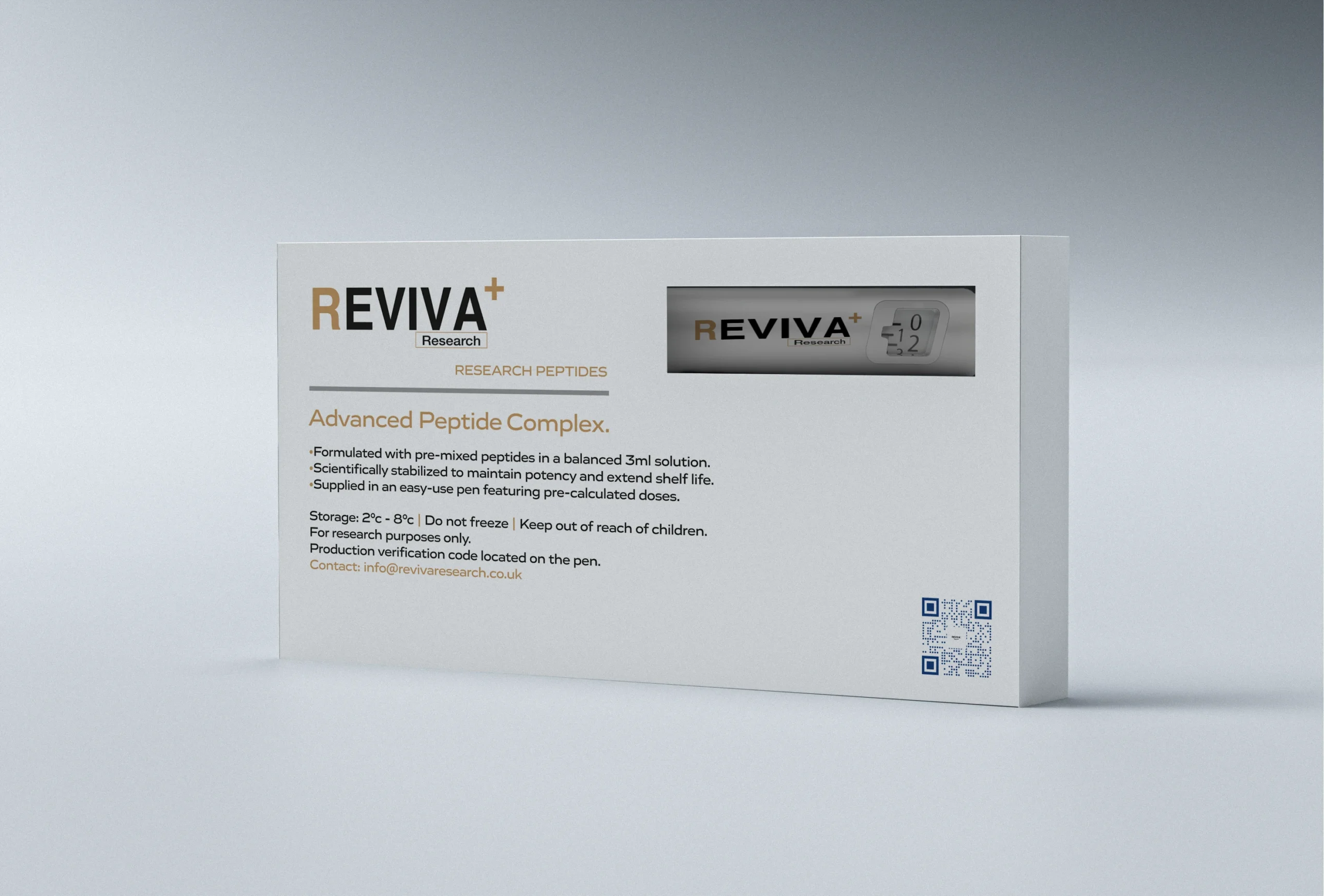 Reviva-UK GHK-Cu 50mg Precision Peptide Pen