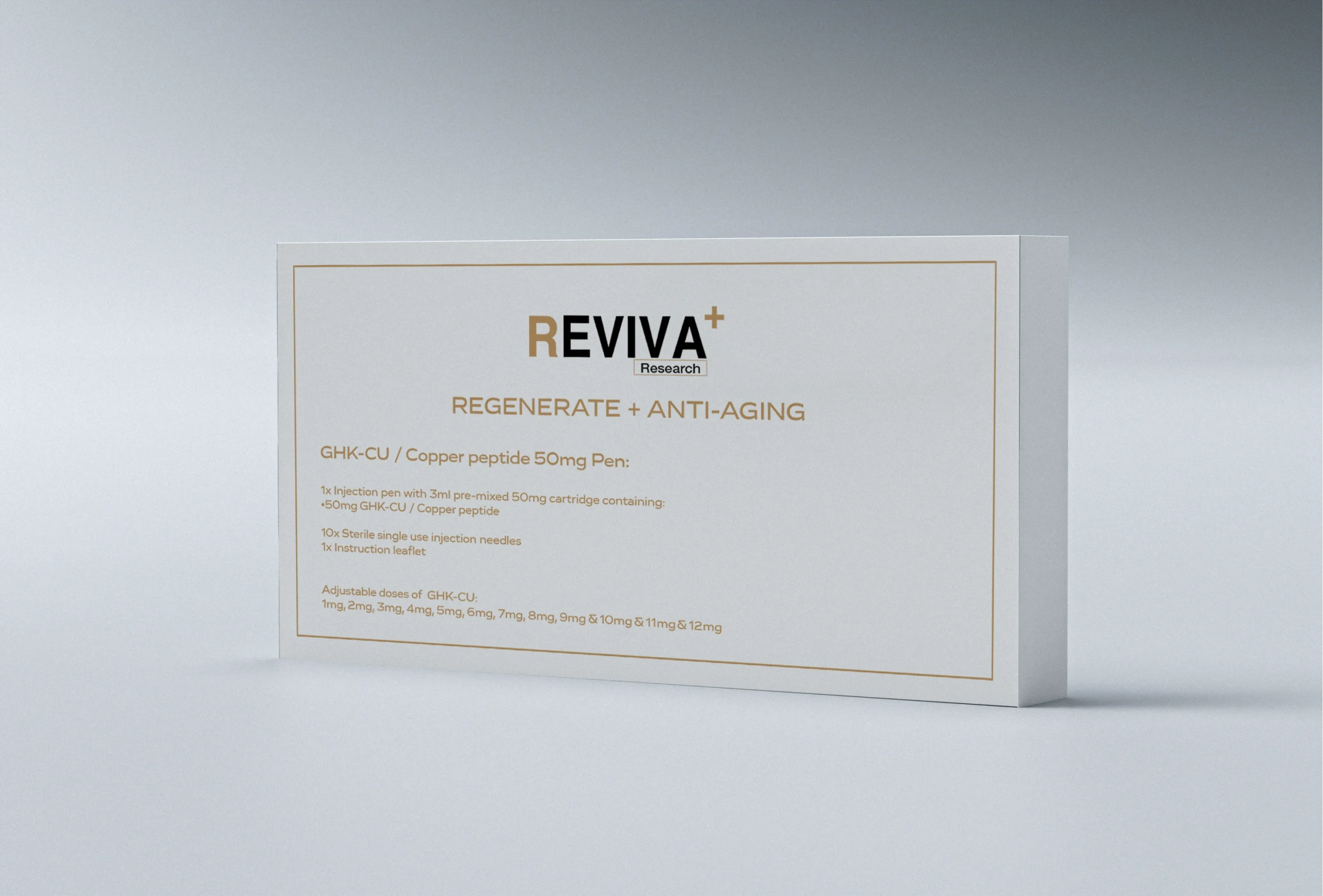 Reviva-UK GHK-Cu 50mg Precision Peptide Pen - Image 3